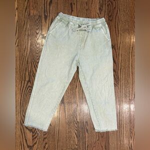 Easel Los Angeles Green Wash Pants